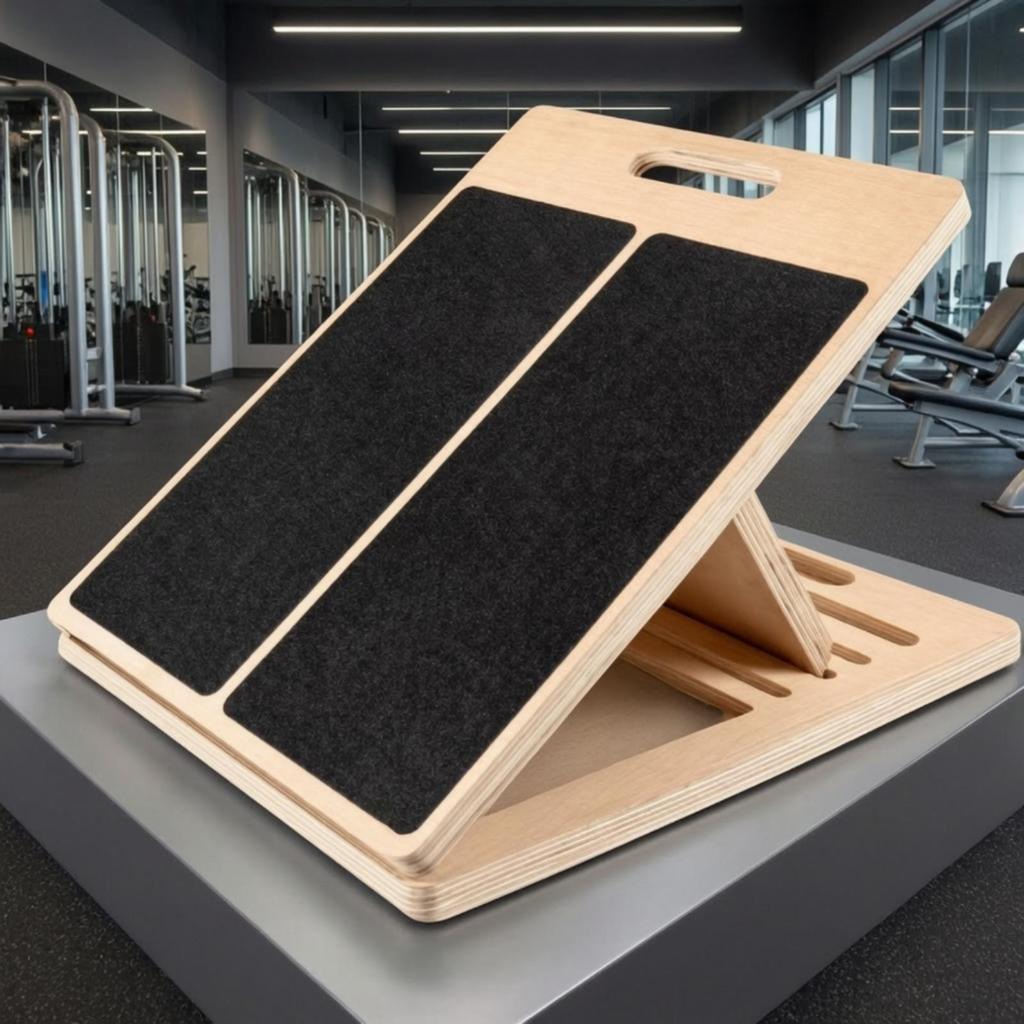 Adjustable Slant Board Anti-Slip Calf Stretcher Portable for Home Gym