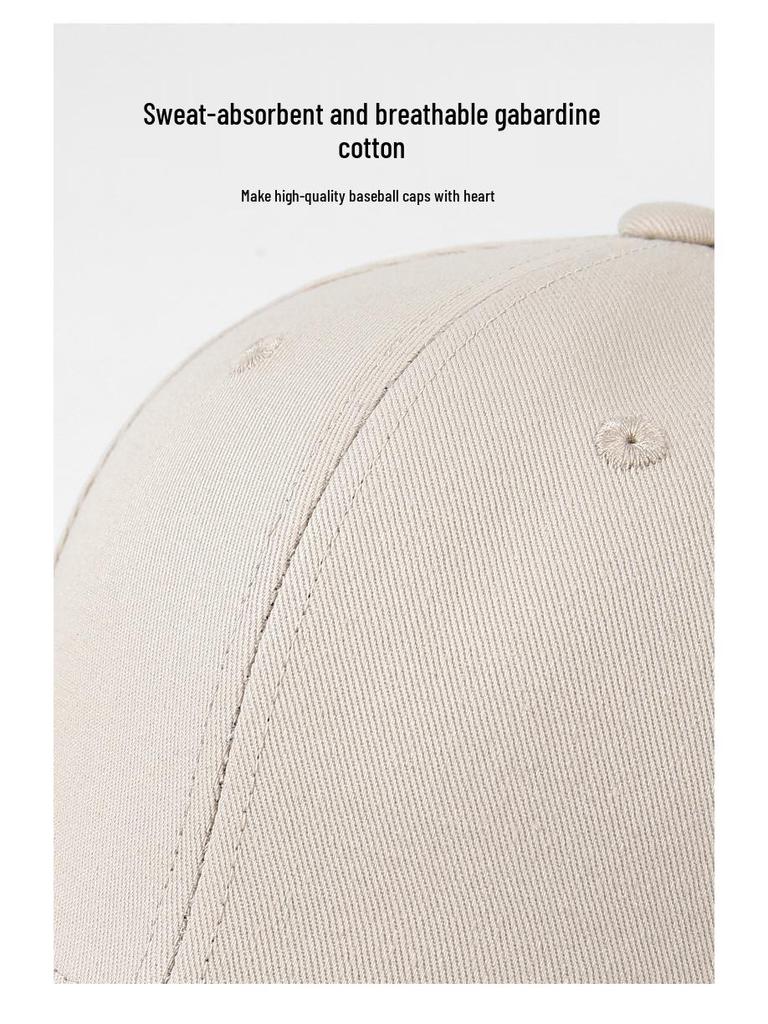 Customizable Unisex Duckbill Baseball Cap with Logo Printing & Embroidery - Versatile for All Seasons, Solid Colors Available