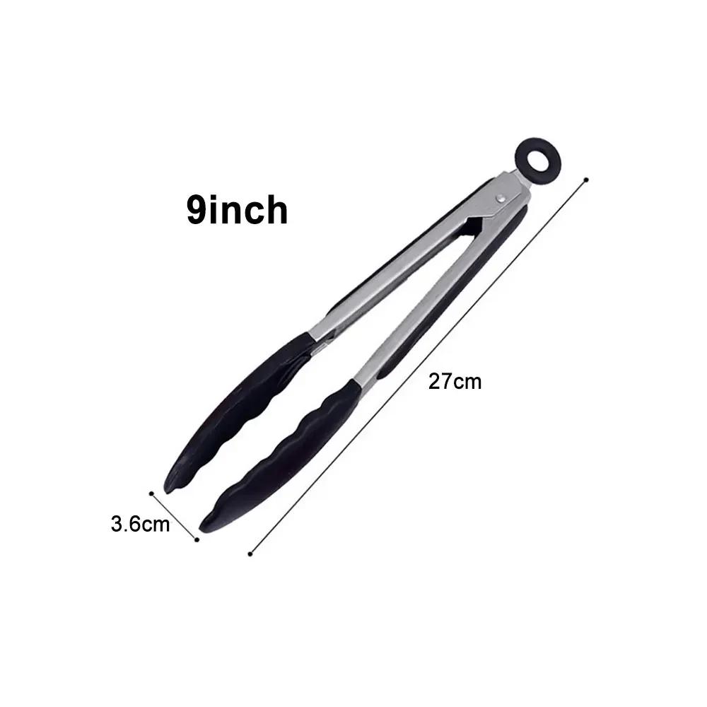 

Кухонные принадлежности для барбекю 9 12 дюймов Кухонные принадлежности Щипцы с фиксатором Премиум Силикагель Барбекю Зажим Не содержит BPA Антипригарный Chef Bar