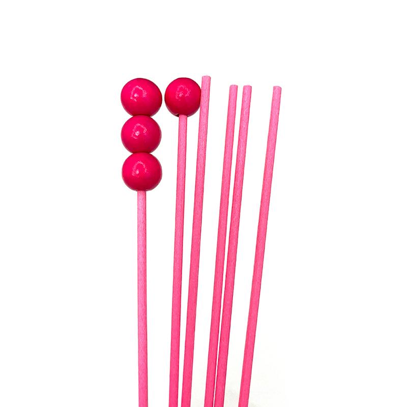 6pcs Wood Ball Aroma Diffuser Replacement Rattan Reed Sticks Air Freshener Aromatherapy Aroma Stick Oil Diffuser Refill Sticks