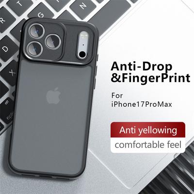 Durchscheinende Matte Handyhülle für iPhone 17 Pro Stoßfeste Matte Rückseite iPhone 17 Air 17 Pro Max Hülle für iPhone 17 Pro Hülle