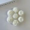 3D Rose Peony Flower Candle Mould DIY Gypsum Candle Epoxy Mold Handmade Candle Aroma Wax Soap Molds for Decoration