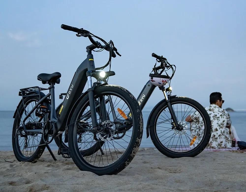 DYU C1 Electric Bicycle, 48V 10AH Battery, 350W Motor, 26 Inch Tires, Max Speed 25 km/h, 55 Range, E-Bike