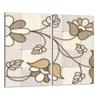 Glas-Kochfeld-Schutzplatte 2x30x52 Mosaik