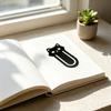 Jijijing 3D Printed Cat Bookmark, Stable Clamping Book Clip, Not Easy To Fall Off Non-Scratch Practical Reading Mark for Accessory