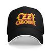 Heavy Metal Rock Ozzy Osbourne Klasické Logo Baseballová Čepice y2k Roztomilé Hip Hop Klobouky Jarní Pár Unisex Venkovní Sportovní Baseballové Čepice