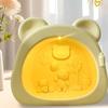 Warm Light Bird Breeding Nest Hanging Bear Shape Ambient Light Birdcage Bite Resistant Multi-Purpose Squirrel Bed