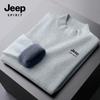 JEEP SPIRIT Men's Winter Fleece-Lined Pullover Sweater