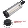 12V/24V DC Fuel Transfer Pump Diesel Oil Water Submersible Electric Motor for Car Camping Fishing  Stain Steel Shell Portable