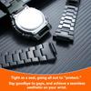 Titanlegierungsgehäuse & Armband Mod Kit für Casio G-SHOCK DW-5600/GW-M5610 | Metalllünette aus Edelstahl | Armband-Upgrade-Teile