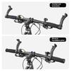 Mountain Bike Handlebars Extension With Ergonomic To Alleviate Arm Fatigue Light weight Durability Regulable
