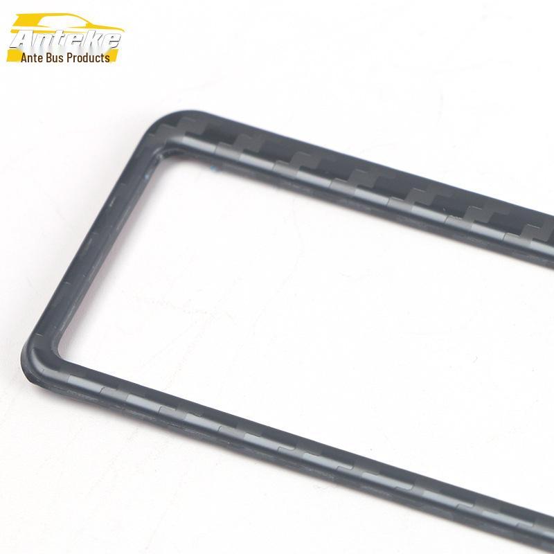 Lingfang Strålkastarkontrollknapp: Rostfritt stål Blank ring & Justeringsplåster