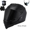 Full Face Motorcycle Helmet Men Women Off-Road Electric Bike ATV Dirt Racing
