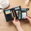 [SENDEFN] Women's Wallet, Popular, Genuine Leather, Lightweight, Multi-functional, Bifold Wallet with Coin Purse, Card Slots, and Bill Compartment,