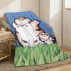Tiger Throw Lightweight 240g Flannel Blanket Soft Skin-friendly for Summer Cooling