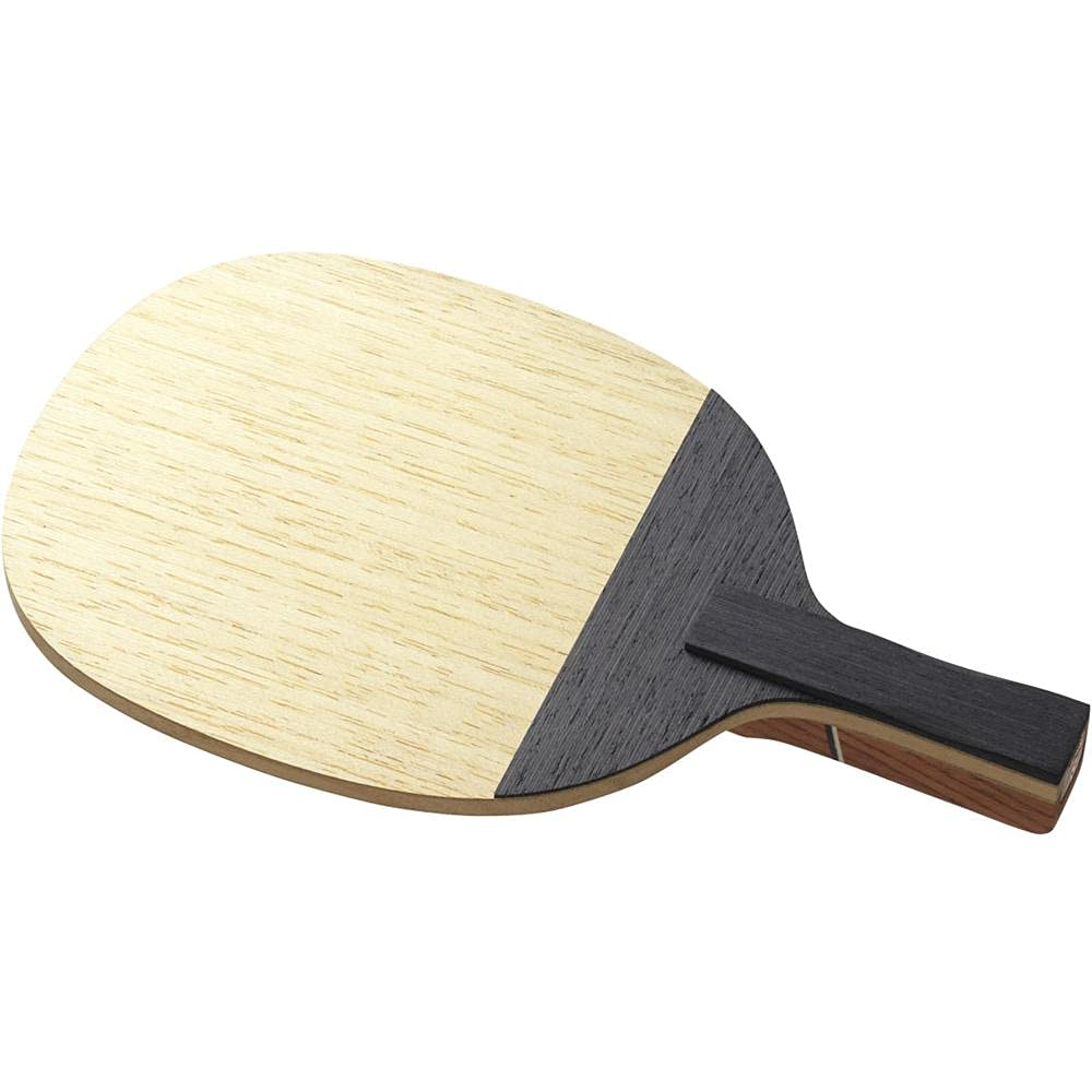 Nittaku Large Blast R Table Tennis Racket with Penholder (Japanese Style) for Large Balls, NC-0194, Rounded Corners