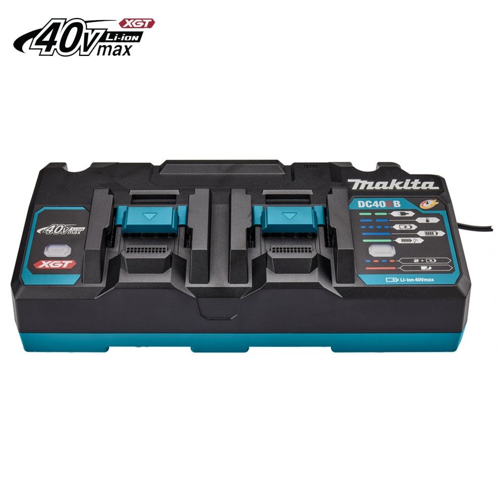 

[40 В] Двойное зарядное устройство для литий-ионного аккумулятора Makida DC40RB [2 порта]