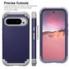 L-Style For Google Pixel 9 Pro XL Case Shockproof PC + TPU Phone Back Cover