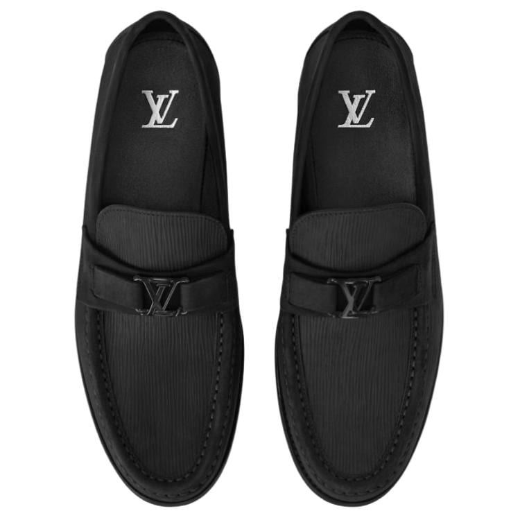 Louis Vuitton Major Loafers Erkek Siyah 1AHPUN