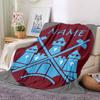 Custom Name FC Ingolstadt Team Crest blanket for Couch & Bed, Plush Cozy Fuzzy Blanket Super Soft & Warm Blankets for Fall and Winter. 0908277