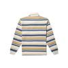 Vans Striped Long Sleeve Polo Shirt Unisex Tops Off-White VN000FS1CFH