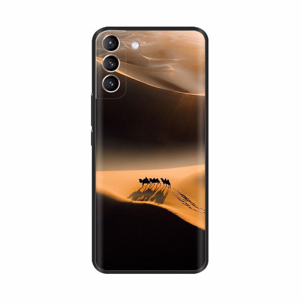 Shockproof Cover For Samsung Galaxy S21 S20 S23 S24 S25 FE Animals Painted Shell Bumper Cases Soft Silicone Back Cover Fundas