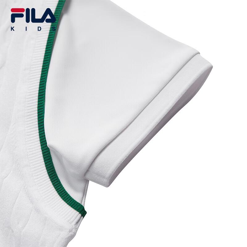FILA Boys' Short Sleeve Polo Shirt
