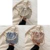 Minimalist Casual Water Bucket Bag With Drawstring Closure For Spring Street Fashion
