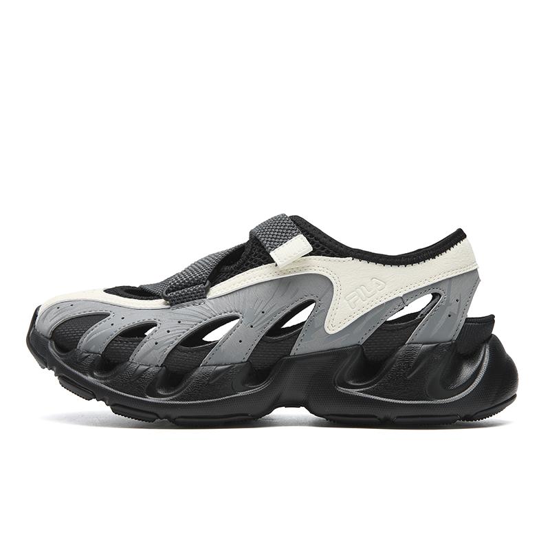 FILA VETTA Beach Sandals Women s Antique White/Wild Dove Gray F12W623401FAA 36.5