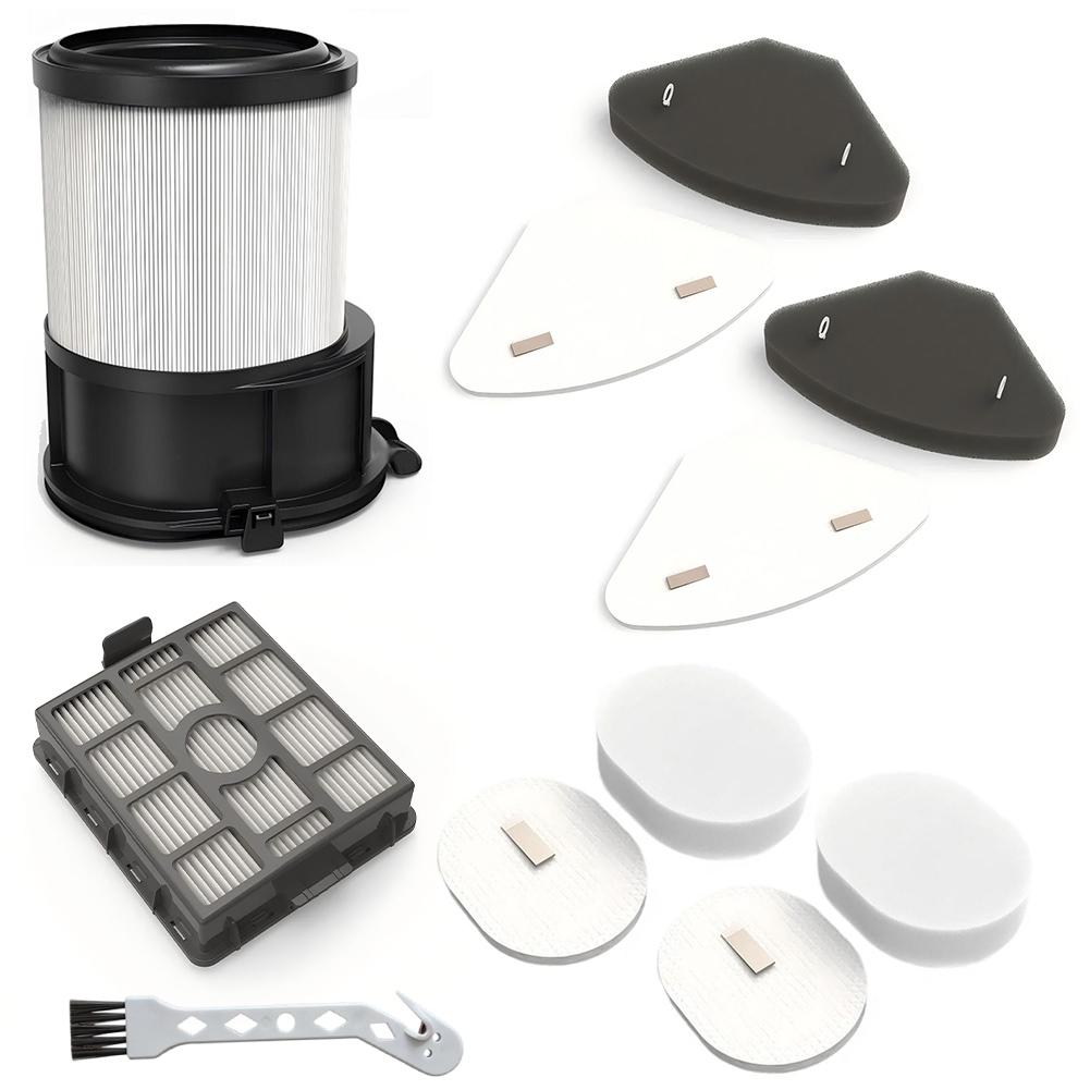 HEPA-Filter-Set Ersatzfilter-Set Kompatibel Für Shark IP3252 Hochfeste Staubsaugerteile Zubehör Wie Abgebildet