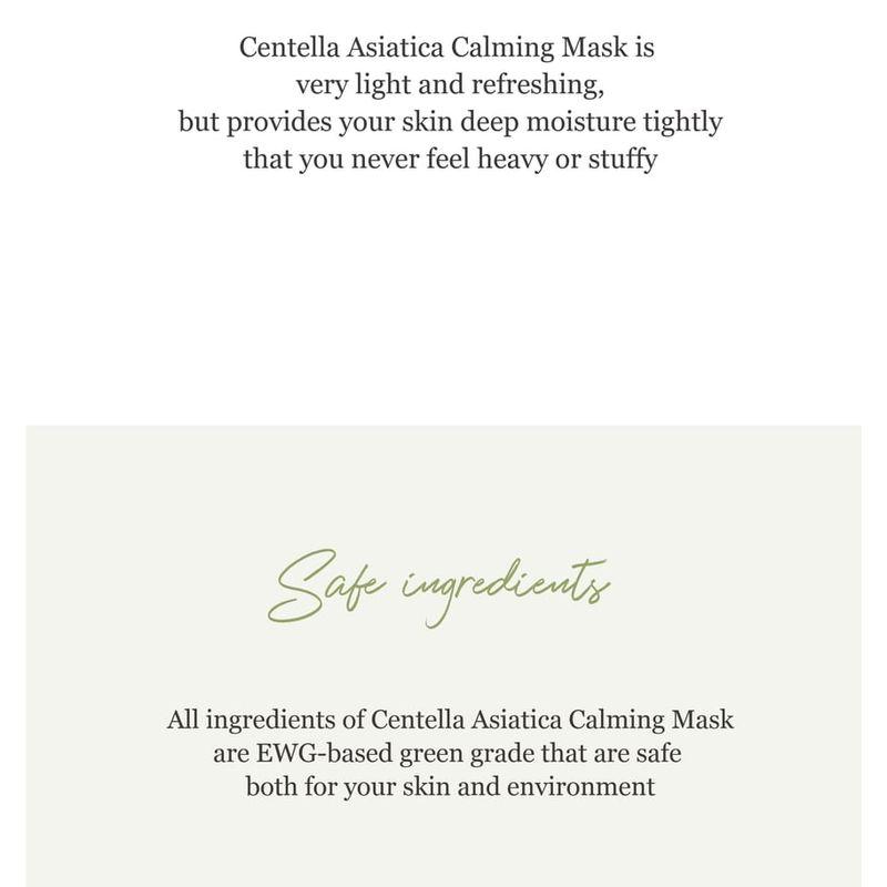 Beauty of Joseon Centella Asiatica Beruhigende Maske