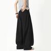 Wide-leg trousers men's new drape loose straight casual pants black versatile ruffian handsome loose trend trousers wholesale