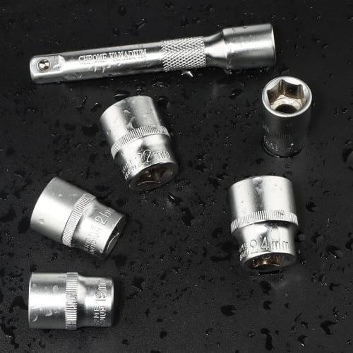 SHALL 1/2-inch Torque Wrench Set, 20-220 N?m, 8-Piece Set, Suitable for Car and Motorcycle Maintenance