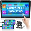 2 Din 9 дюймов Android 11 HD 1080P 2.5D Автомобильная стереосистема Autoradio 1 + 16G / 2 + 32G Автомобильный MP5-плеер Bluetooth WIFI GPS FM-радио RDS Зеркало заднего вида