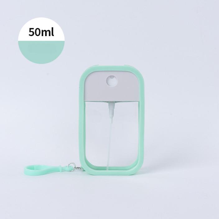 50ml kartonový rozprašovač parfémů, přenosný ultratenký design, znovu naplnitelný prázdný lahviček na cestování pro osvěžovač vzduchu