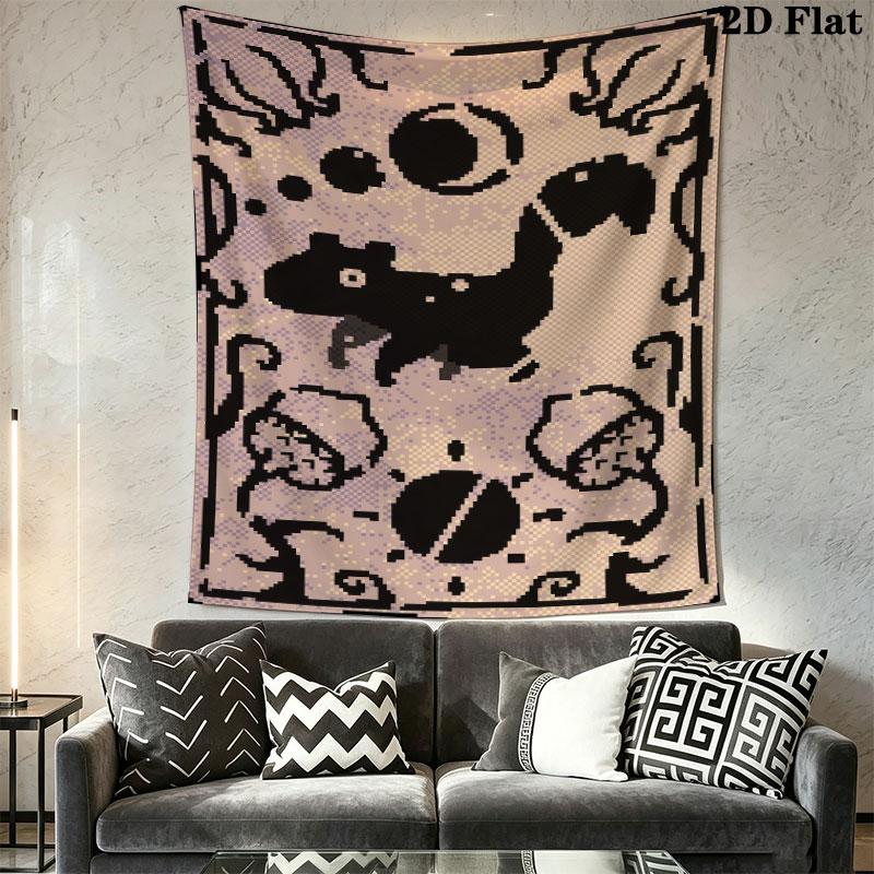 Inscryption Wall Hanging Printed Fabric Blanket Decorative Tapestries for Bedroom Living Room Home Decor
