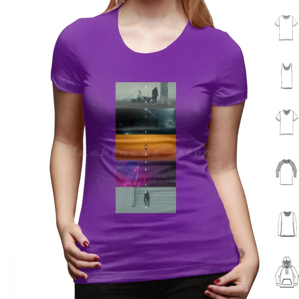 2049 Vertical T Shirt Big Size 100 Cotton Movie 2049 2049 Film Ryan Gosling Harrison Movies Sci Fi Blade Joi Denis Villenueve
