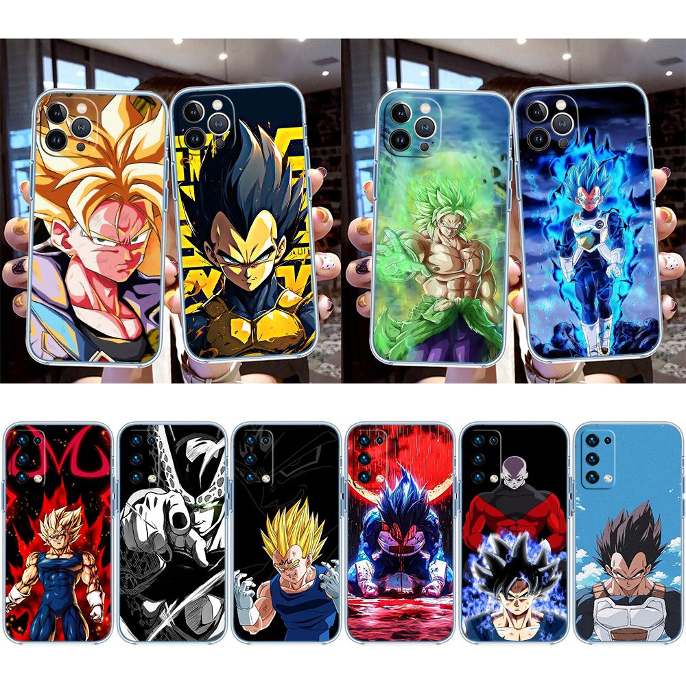 RE7 Anime Dragon Ball Vegeta Case for Motorola G10 G20 G30 G31 G32 G34 G35 G41 G42 G50 G51 G52 G55 G60 G60S G62 G71 G72 G75
