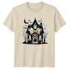 Coquette Haunted House Unisexs TShirt Coquette Halloween Halloween Gift For Her