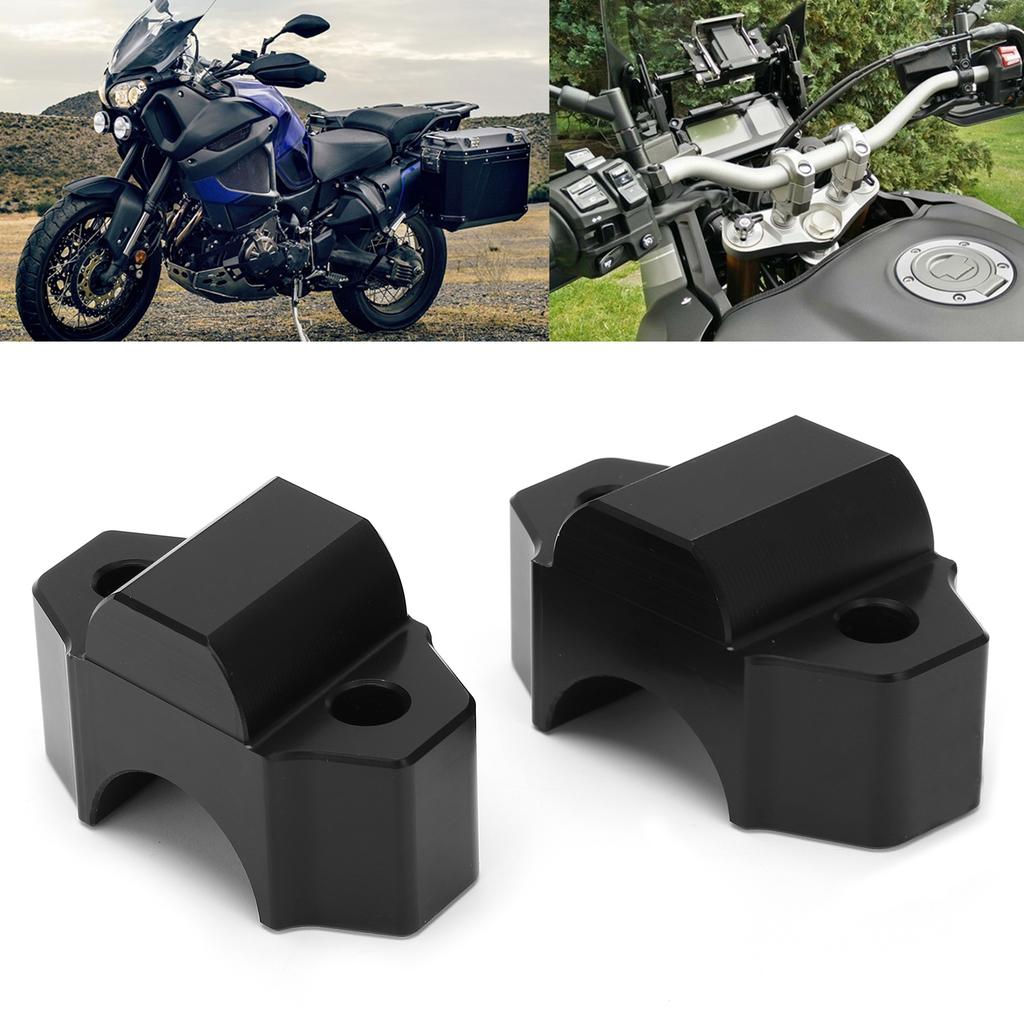 Handlebar Riser Mount Aluminum Alloy Replacement for SUPER TENERE XT1200 2014‑2018