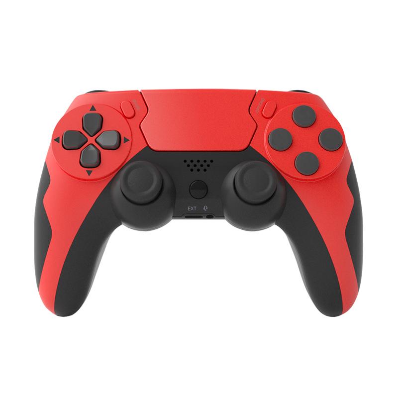 Wireless Controller Bluetooth Gamepad Double Vibration 6Axis Joypad Touchpad Microphone Earphone Port For PS4 PS3 PC