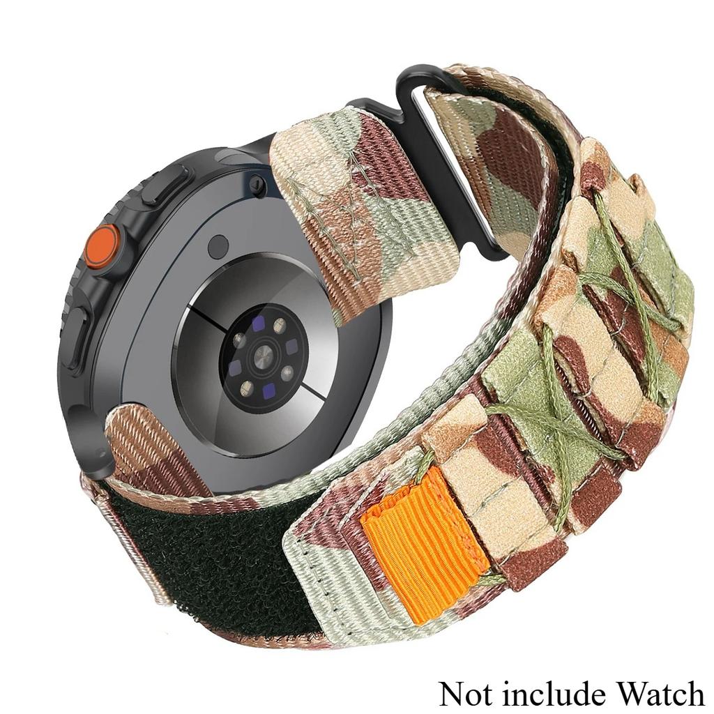 Nytt nylonband för Samsung Galaxy Watch 8/8 Classic Ersättningsarmband Sportklockband Correa för Watch ultra2025/7 47mm Band