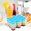 Silicone Ice Cube Tray 13 Cavity Mold with Lid DIY Shape Mould for Drinks Cocktails