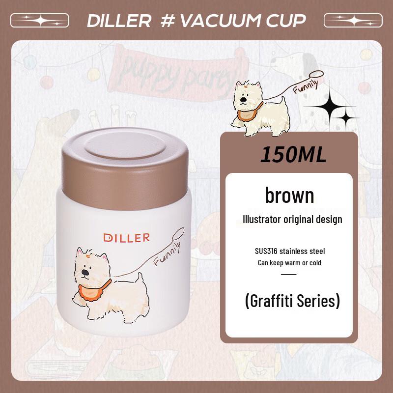 Diller Mini Portable 316 Stainless Steel Insulated Cup