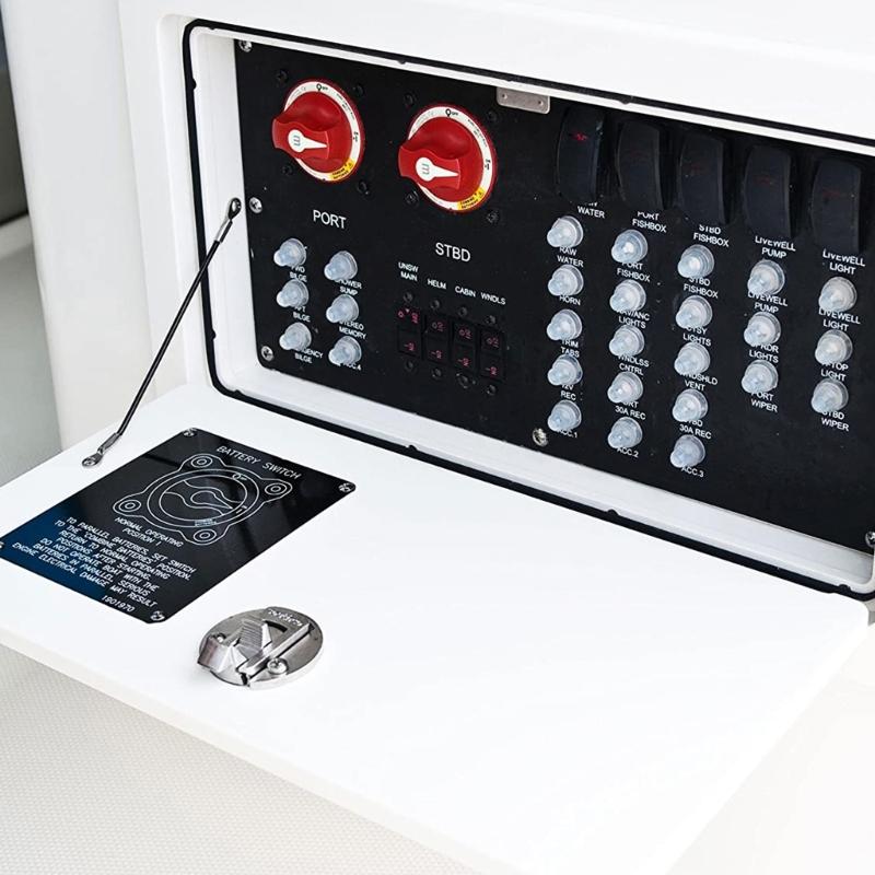 2/3/4-Position M-Serie Schalter Trennschalter Einzel-Doppel Ein/Aus Marine 12-48V 300A Schalter