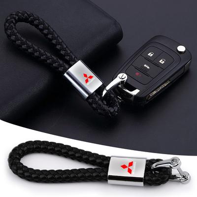Metall Autoschlüsselanhänger Schlüsselring Schlüsselband Autoemblem Für Lancer Ralliart 10 3 9 EX Outlander 3 ASX L200 Zubehör
