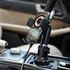 Car Cup Holder Phone Stand GPS Support Bracket Universal Car 15W Wireless Charging Holder Shockproof Automatic Clamping