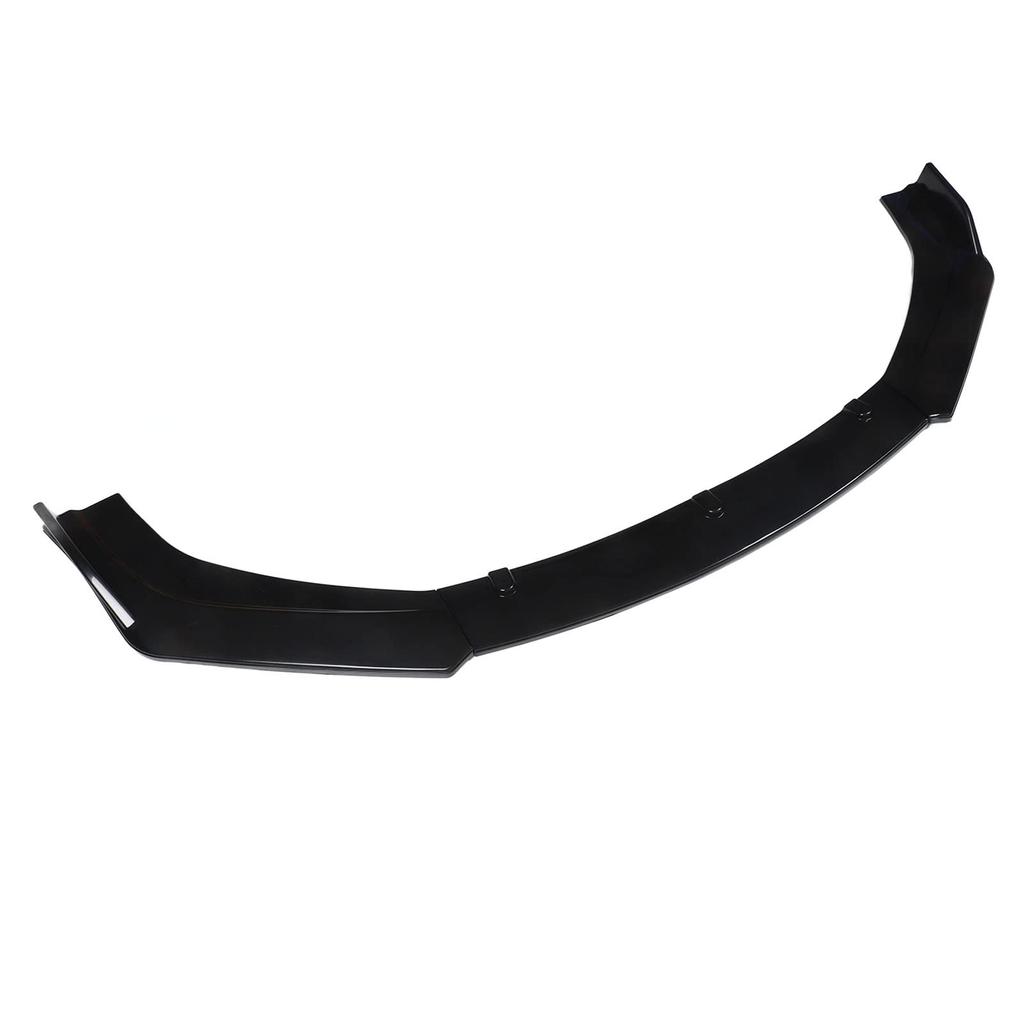 Set of 3 Front Bumper Lip Splitter Gloss for Vehicles 1800mm and Front Bumper Front Spoiler Body Kit Kits, Black, High-Toughness ABS, Over, Spoiler,