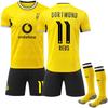 2627 Dortmund Domácí fotbalová uniforma Nová vosa Ne. 9 Gilas 11 Royce Sportovní dres