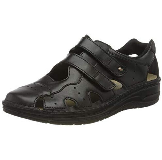Женские слипоны на липучке Berkemann Larena 03100 black
